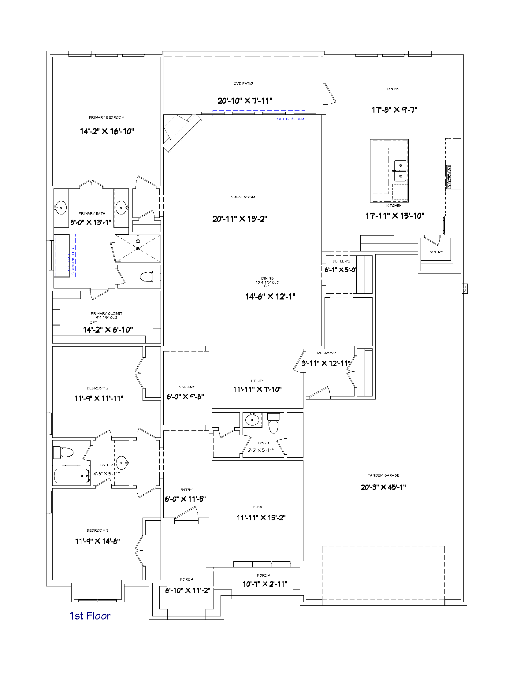 Trinity Floorplan