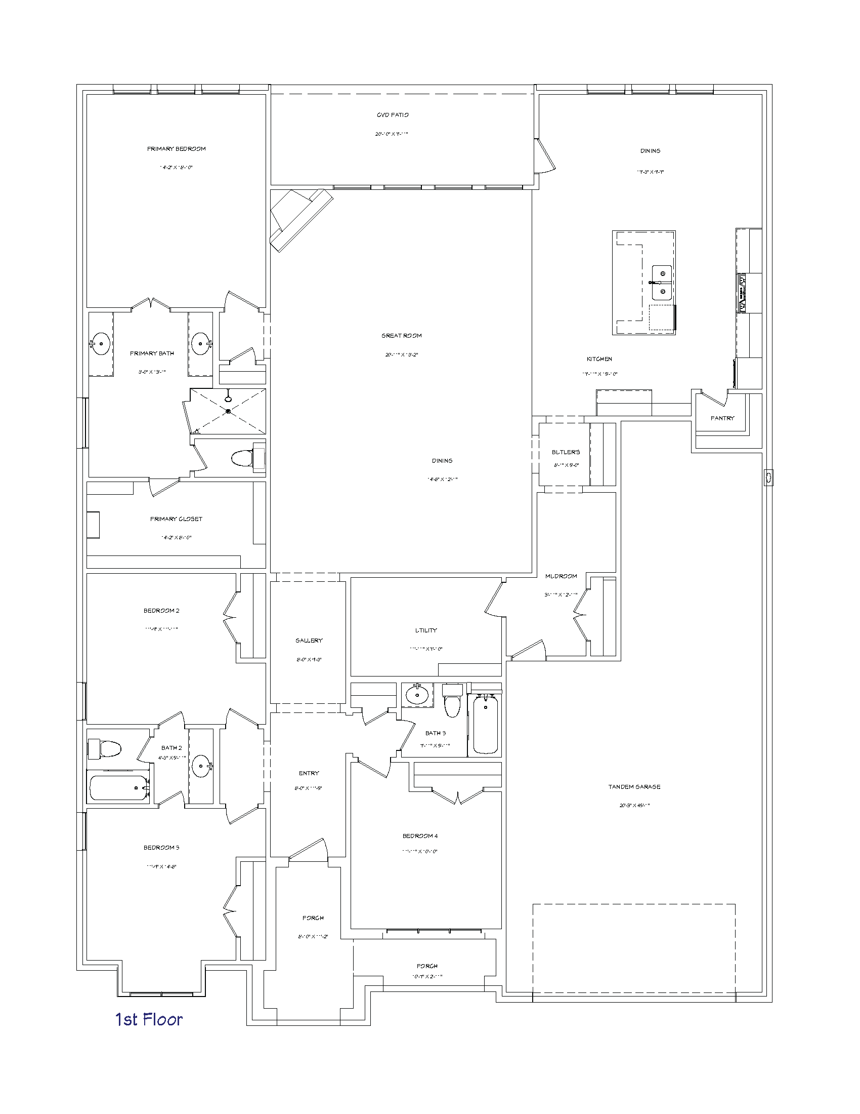 1605 Wintergreen Avenue - Floorplan